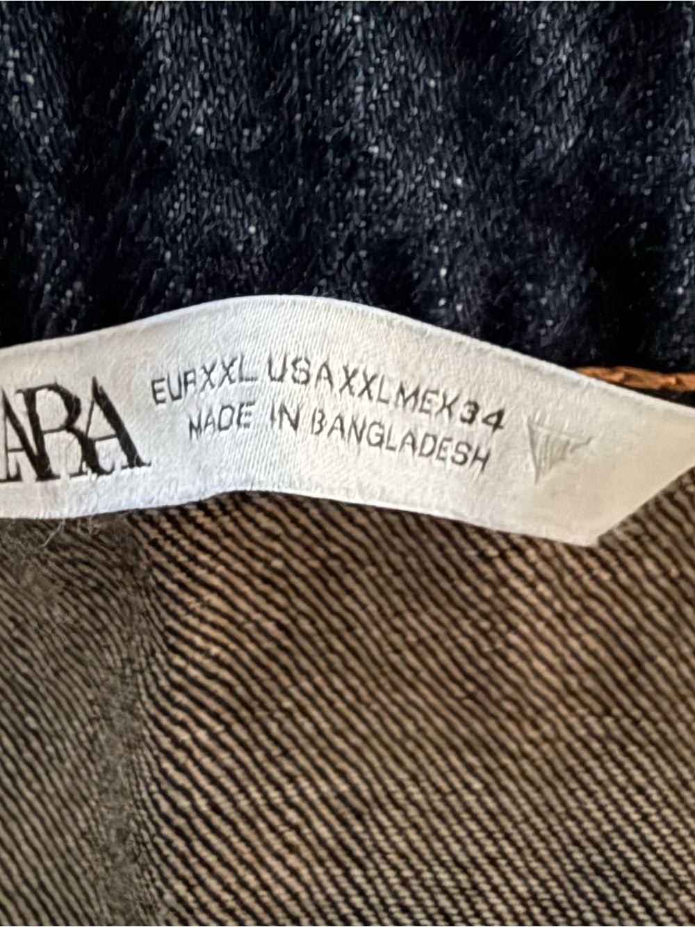 Zara Dark Blue Denim Jumpsuit - Picture 14 of 15